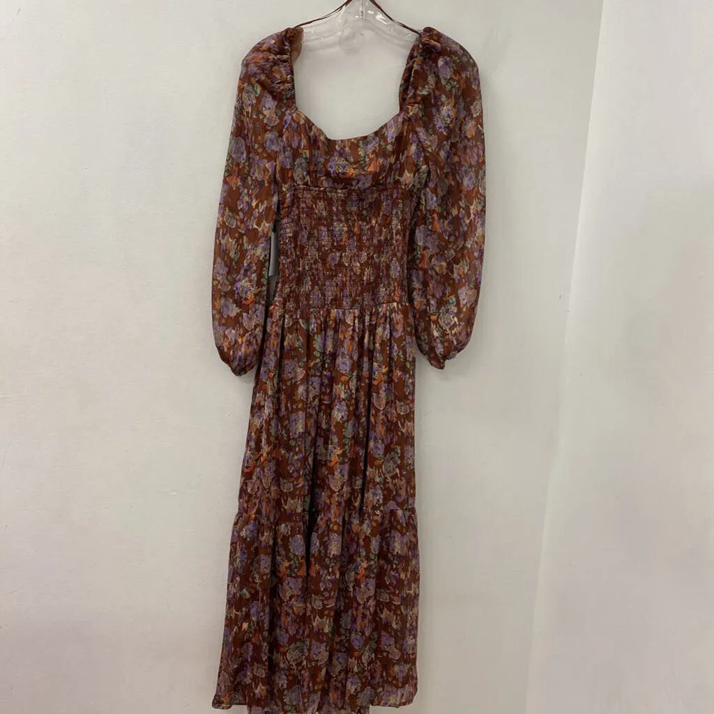 ASTR WOMEN'S DRESS brown purple multi XS sold by The Comeback product image thumbnail 2