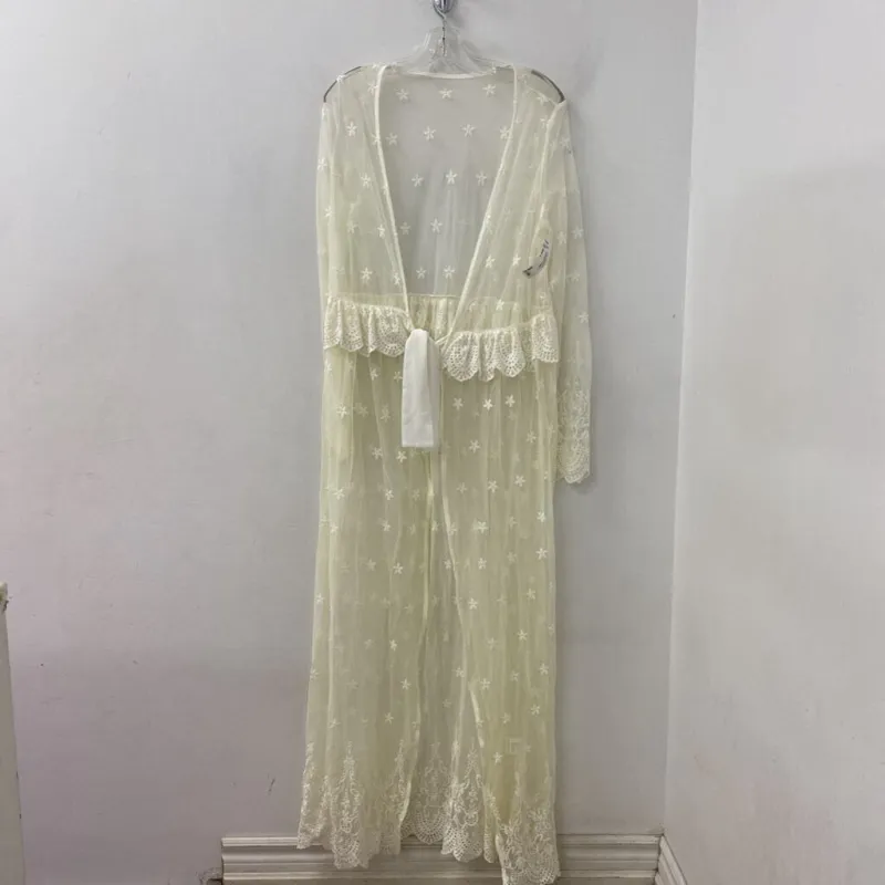 WOMEN'S KIMONO/DUSTER ivory L made by The Comeback