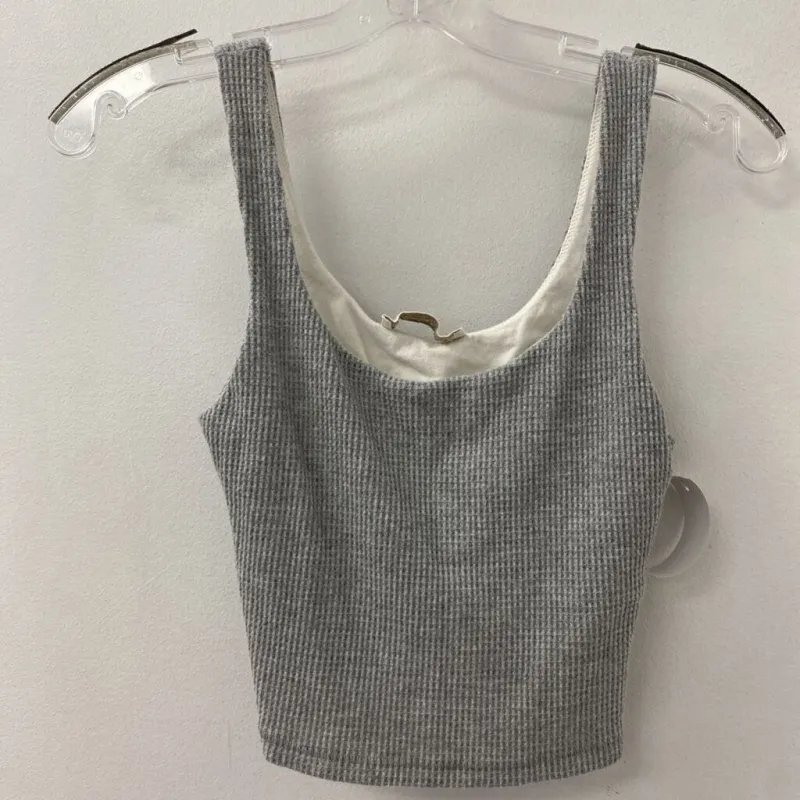 ABERCROMBIE & FITCH WOMEN'S TANK/CAMI grey XS made by Abercrombie & Fitch