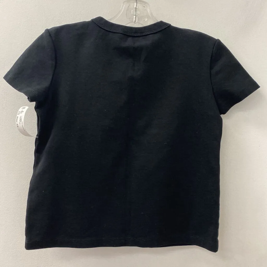 ZARA WOMEN'S T-SHIRT black XS sold by The Comeback product image thumbnail 2