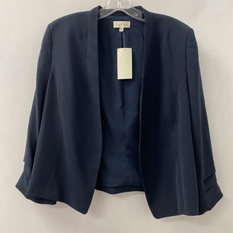 LAURA WOMEN'S BLAZER/JACKET navy 14 made by The Comeback