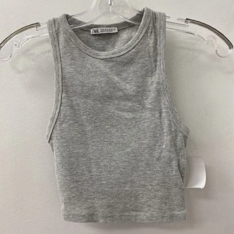 ZARA WOMEN'S TANK/CAMI grey S made by Zara