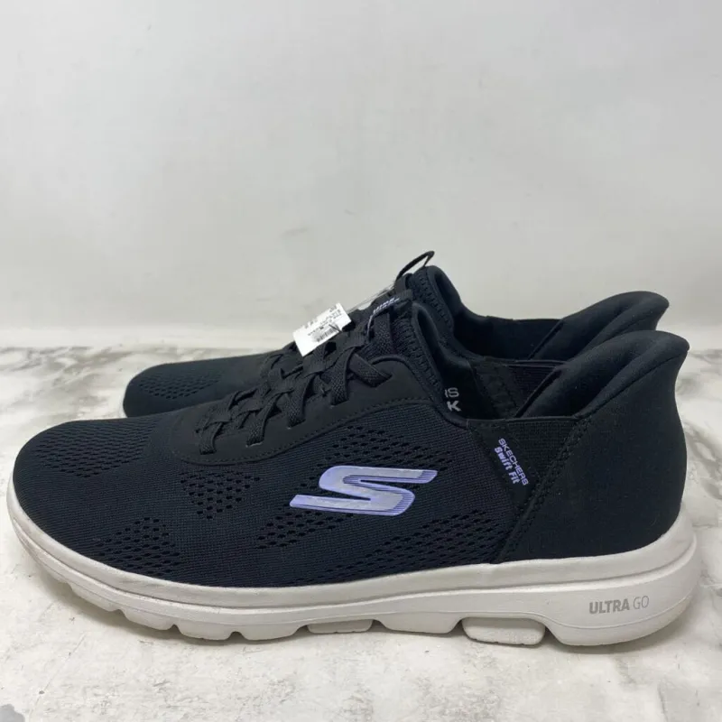 SKECHERS WOMEN'S SNEAKERS black 10.5 made by Skechers