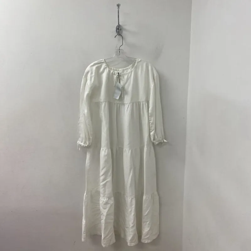 KOTN WOMEN'S DRESS white 6 made by Kotn