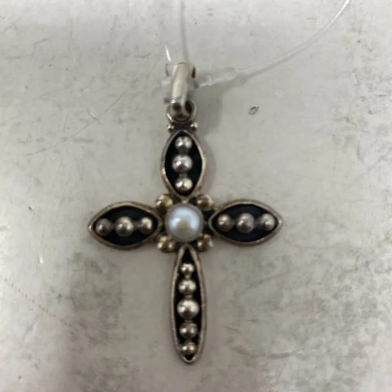 SILPADA WOMEN'S PENDANT silver white made by Silpada