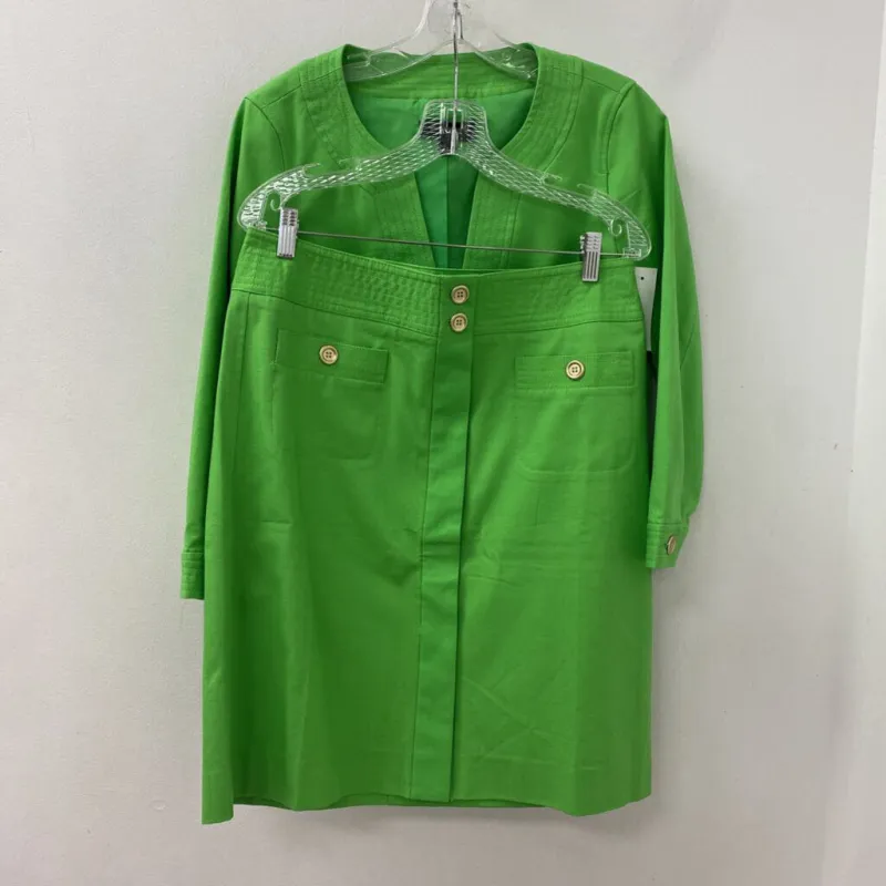 TALBOTS WOMEN'S SUIT/OUTFIT lime 10 made by Talbots