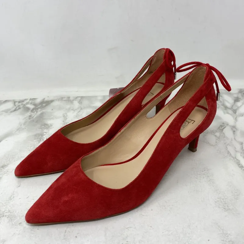 FRANCO SARTO WOMEN'S HEELS red 9.5 made by The Comeback