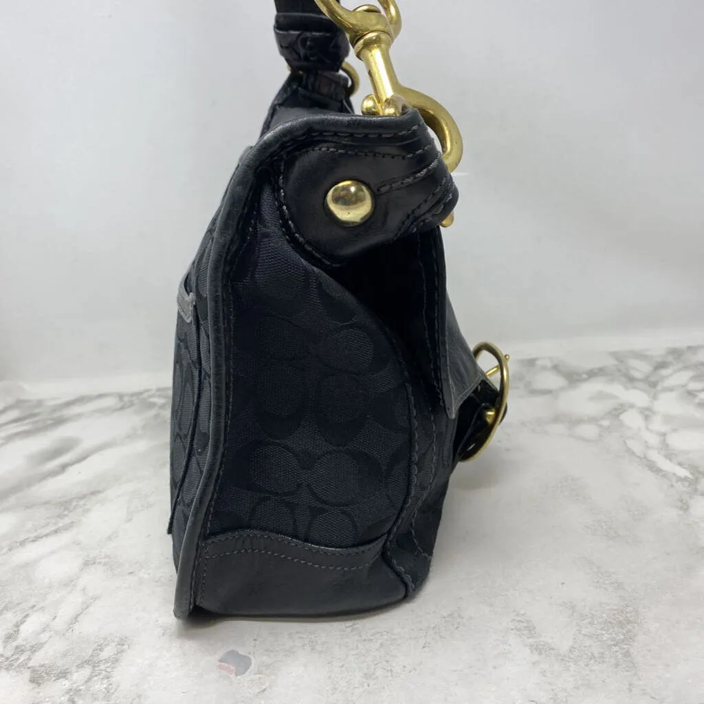 COACH WOMEN'S BAG black gold sold by The Comeback product image thumbnail 3