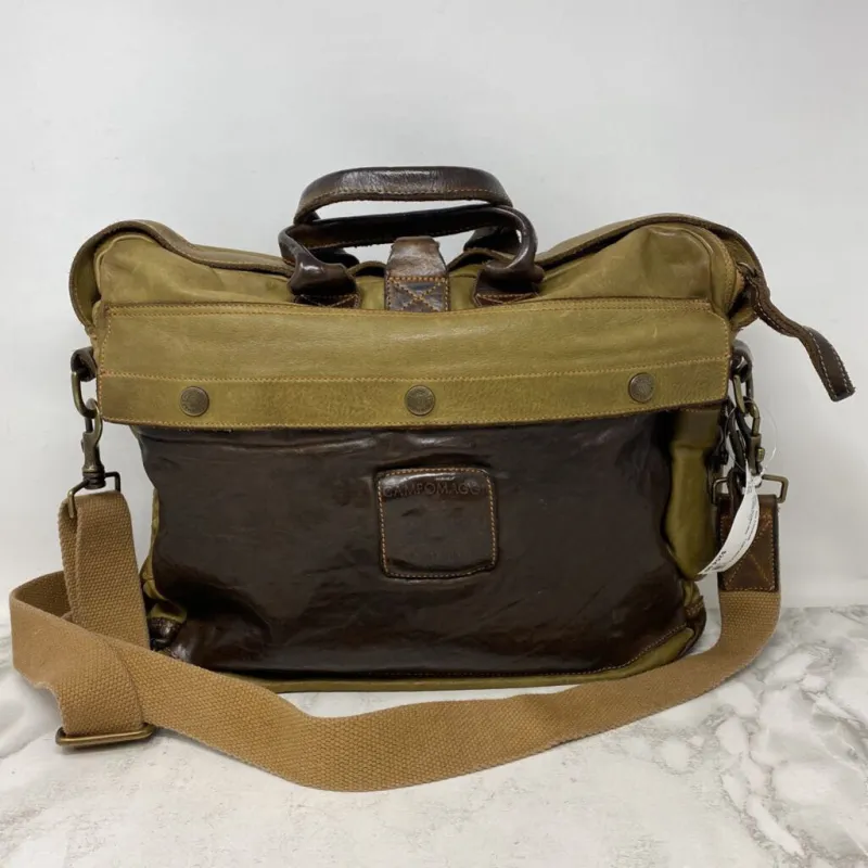 CAMPOMAGGI WOMEN'S BAG brown olive made by Campomaggi