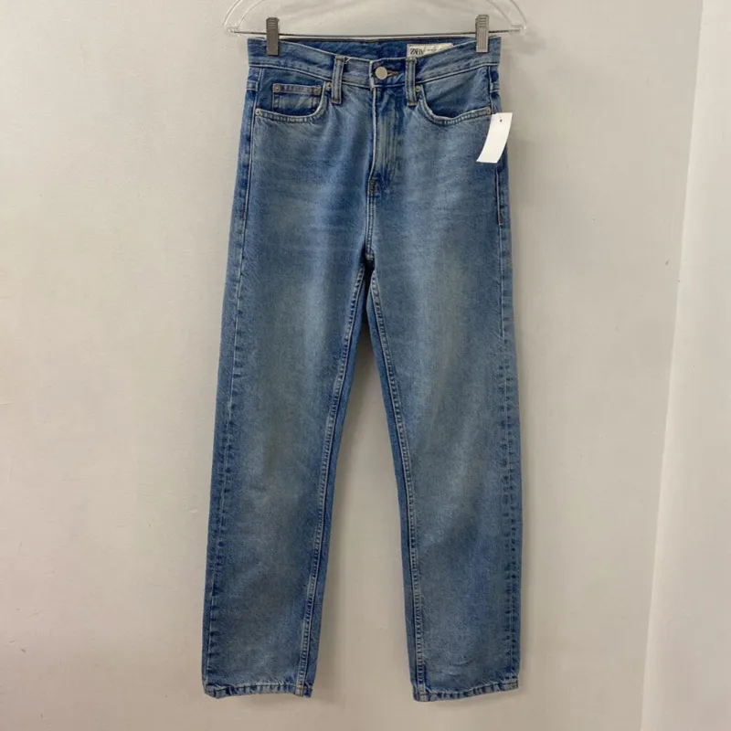 ZARA WOMEN'S JEANS blue 2 made by Zara