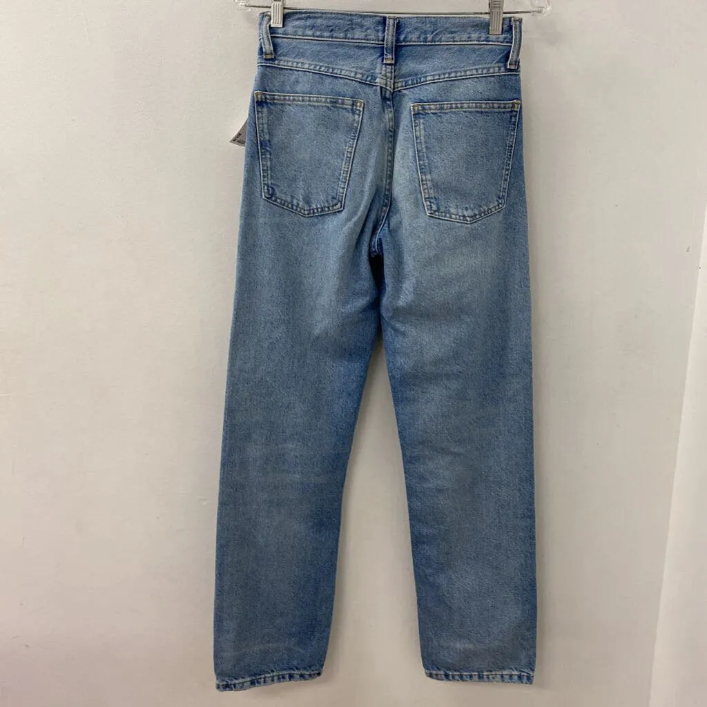 ZARA WOMEN'S JEANS blue 2 sold by The Comeback product image thumbnail 2