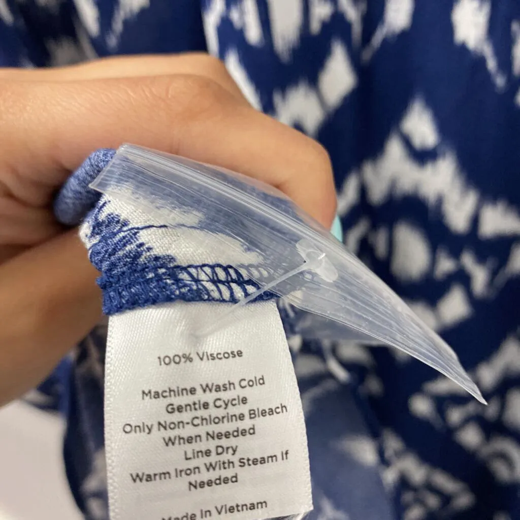 TALBOTS WOMEN'S SKIRT navy white 8 sold by The Comeback product image thumbnail 3