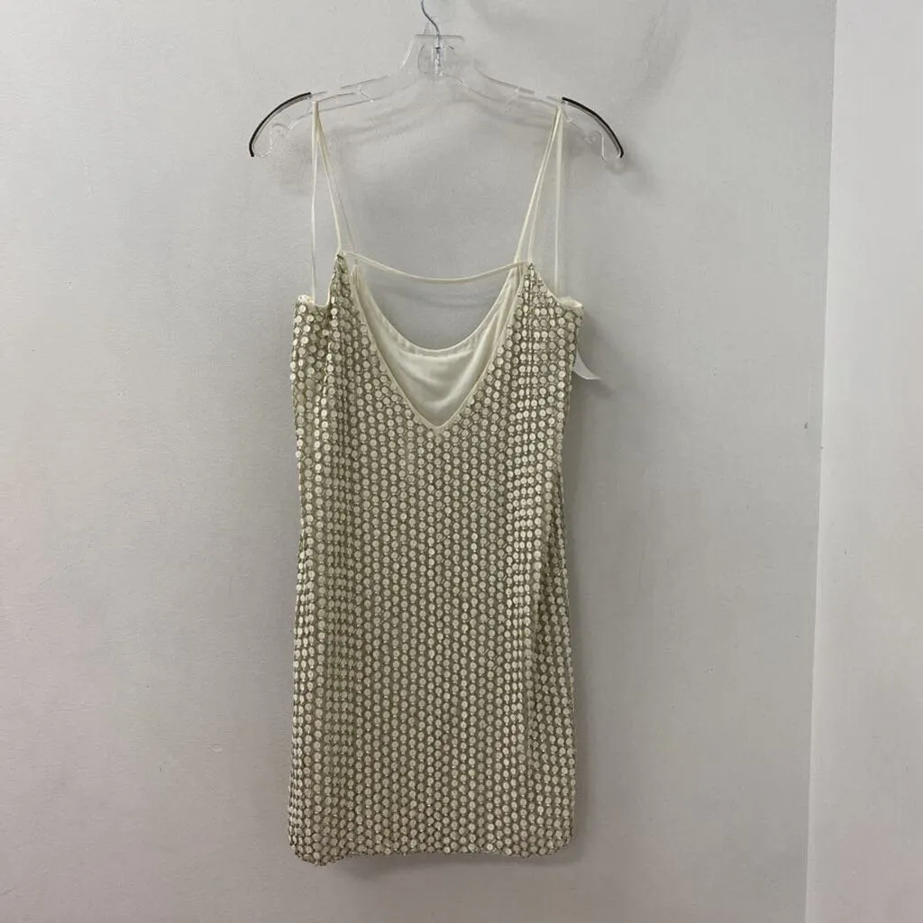 PARKER WOMEN'S DRESS ivory silver L sold by The Comeback product image thumbnail 3