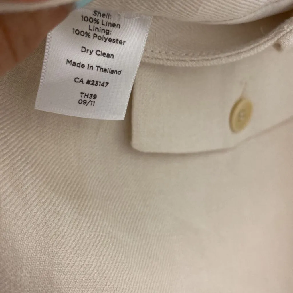 TALBOTS WOMEN'S PANTS cream 14 sold by The Comeback product image thumbnail 3