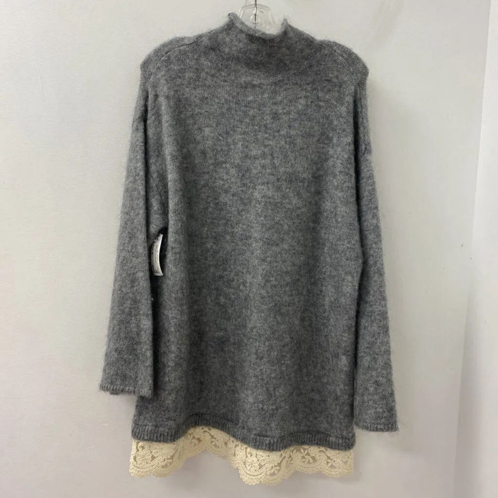 H&M WOMEN'S SWEATER grey cream M sold by The Comeback product image thumbnail 2