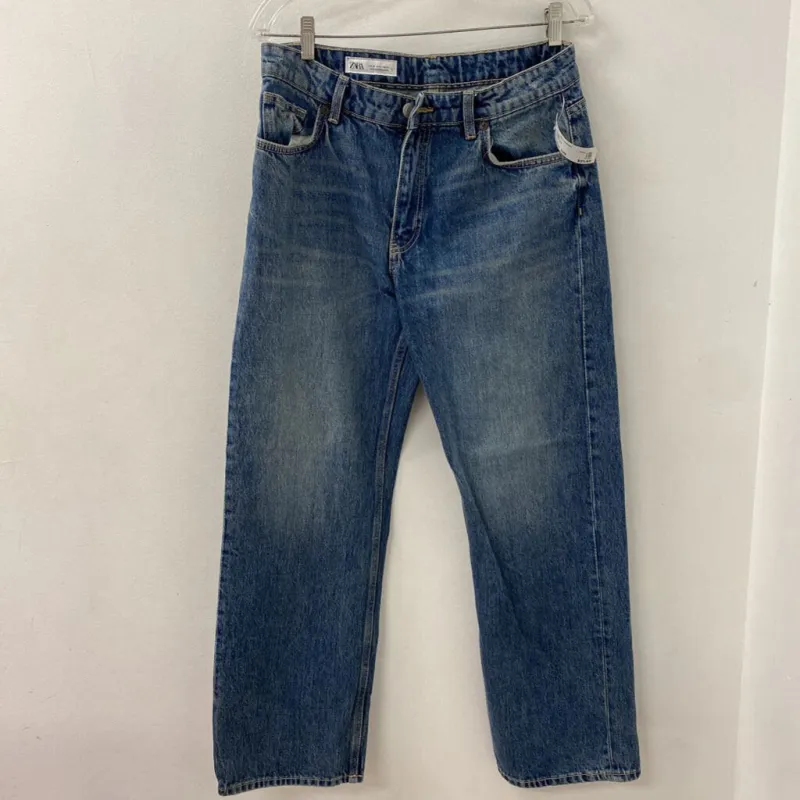 ZARA WOMEN'S JEANS blue S28 made by Zara