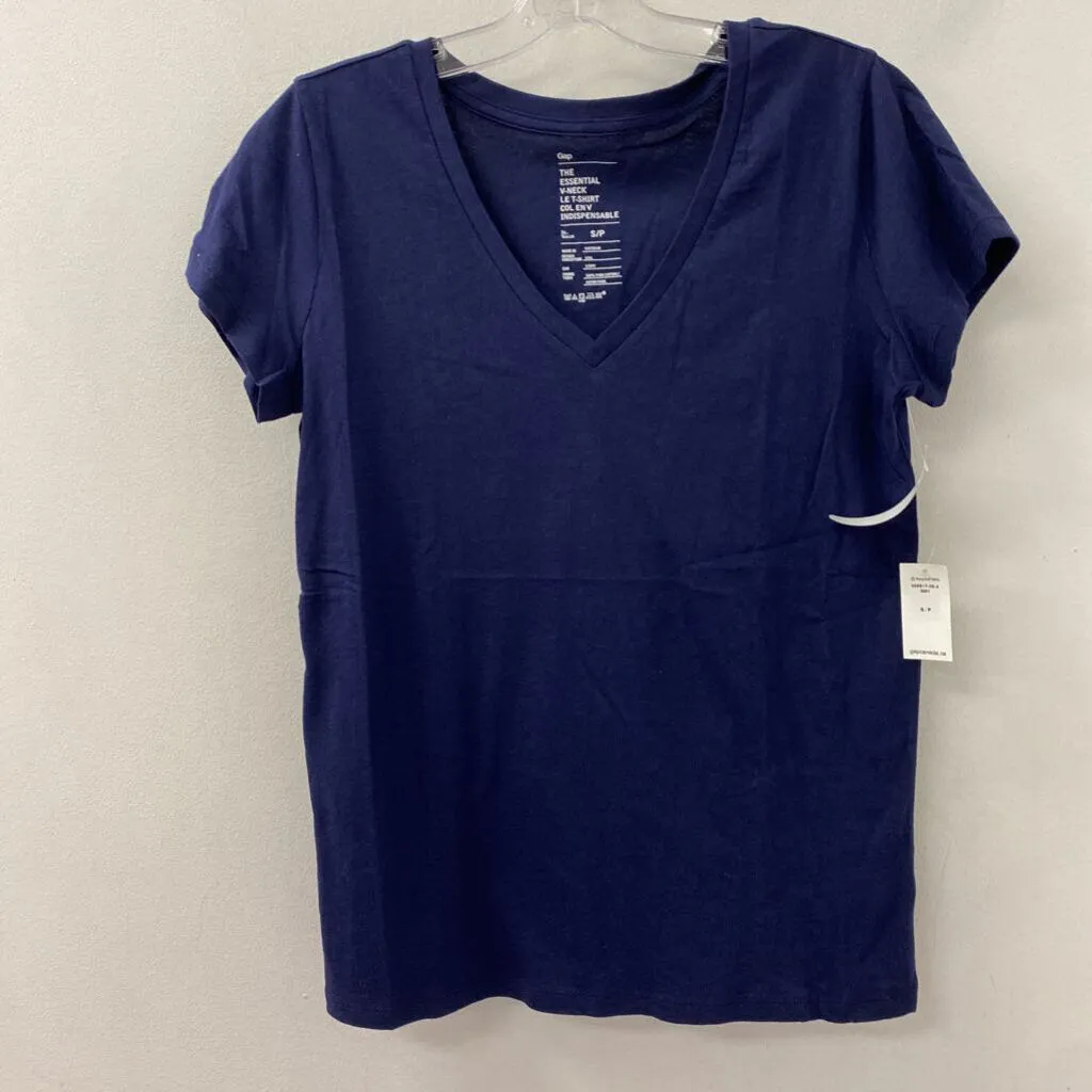 GAP WOMEN'S T-SHIRT navy S sold by The Comeback