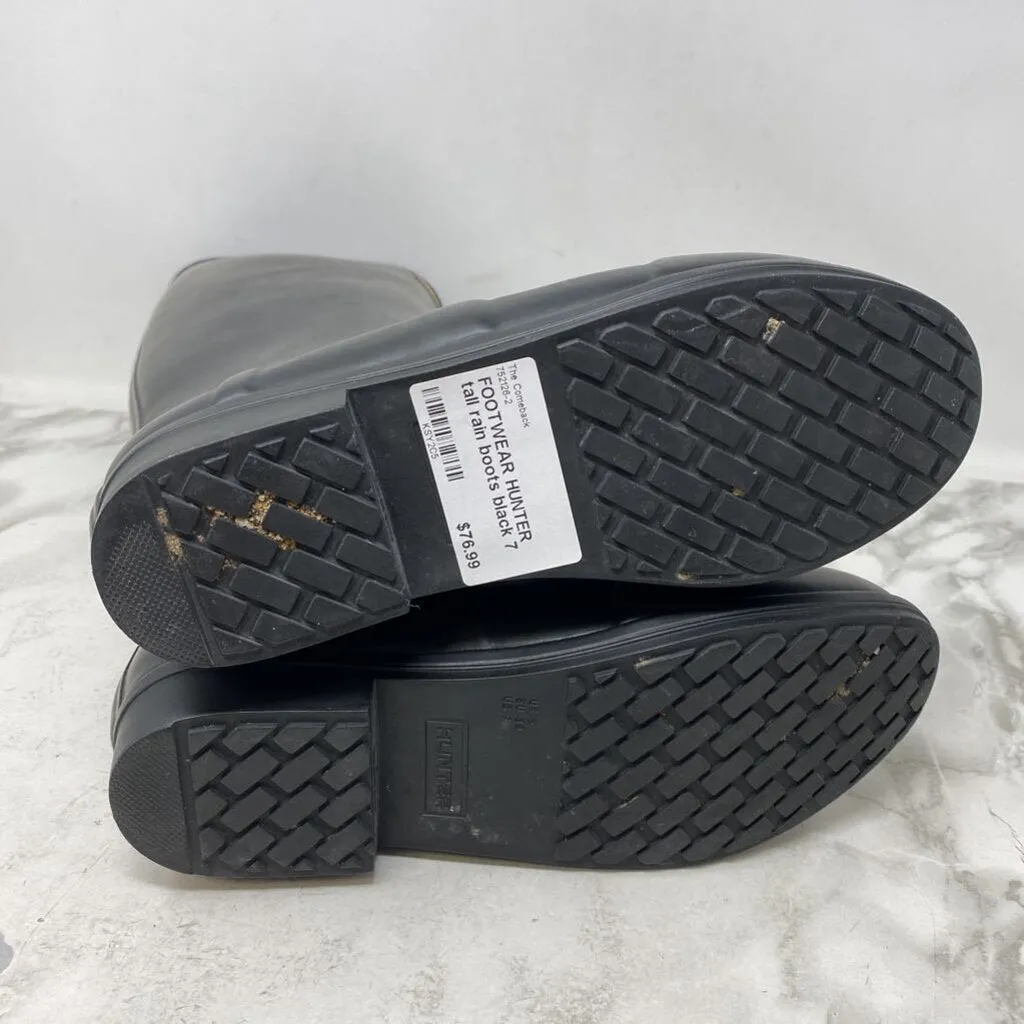 HUNTER WOMEN'S FOOTWEAR black 7 sold by The Comeback product image thumbnail 4