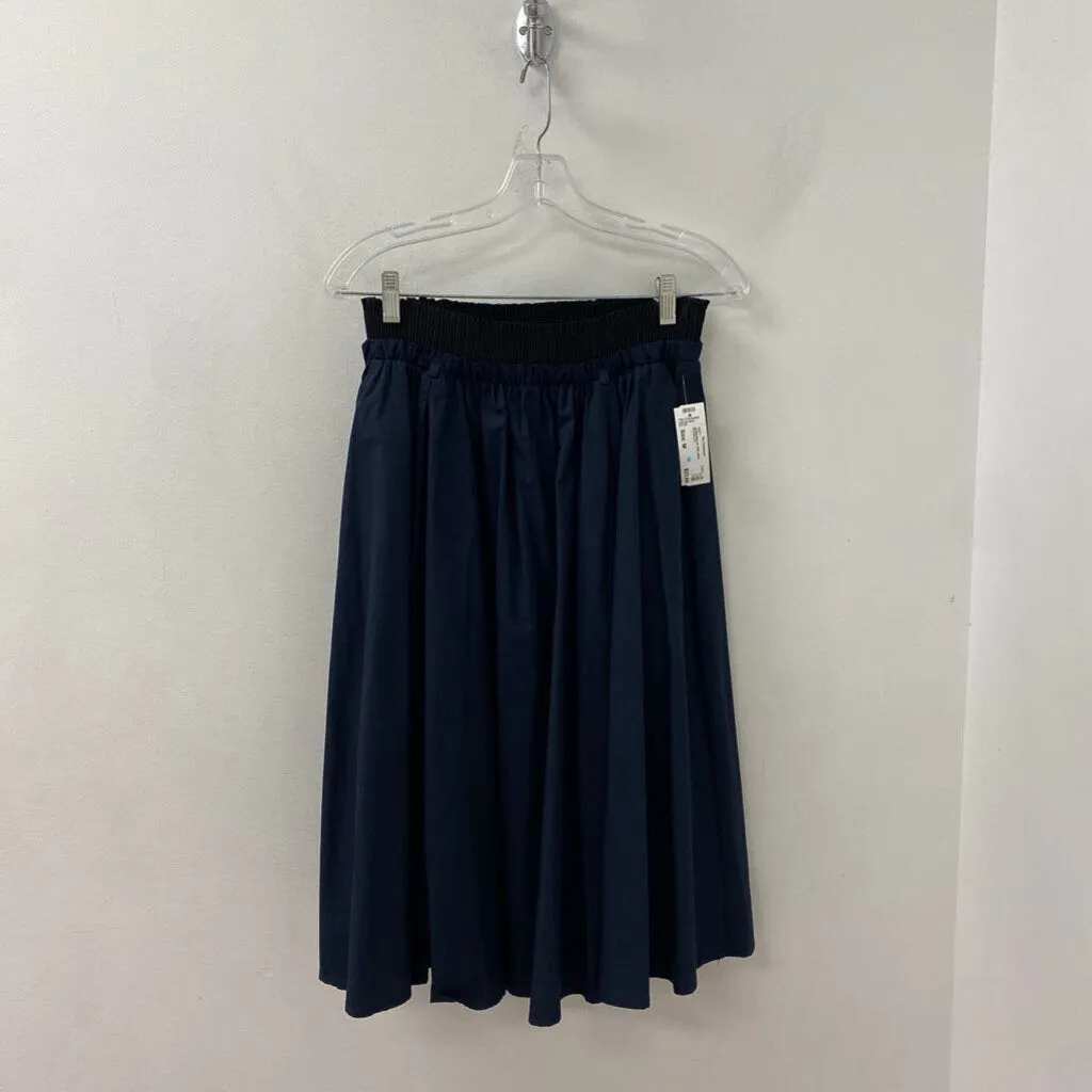 ZARA WOMEN'S SKIRT navy M sold by The Comeback