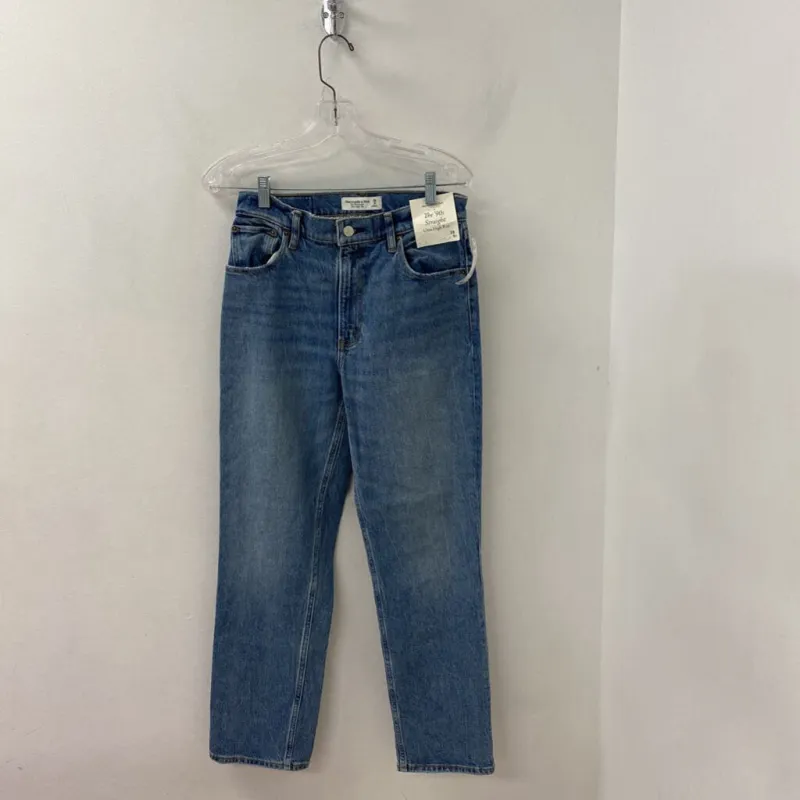 ABERCROMBIE & FITCH WOMEN'S JEANS blue S28/6S made by Abercrombie & Fitch