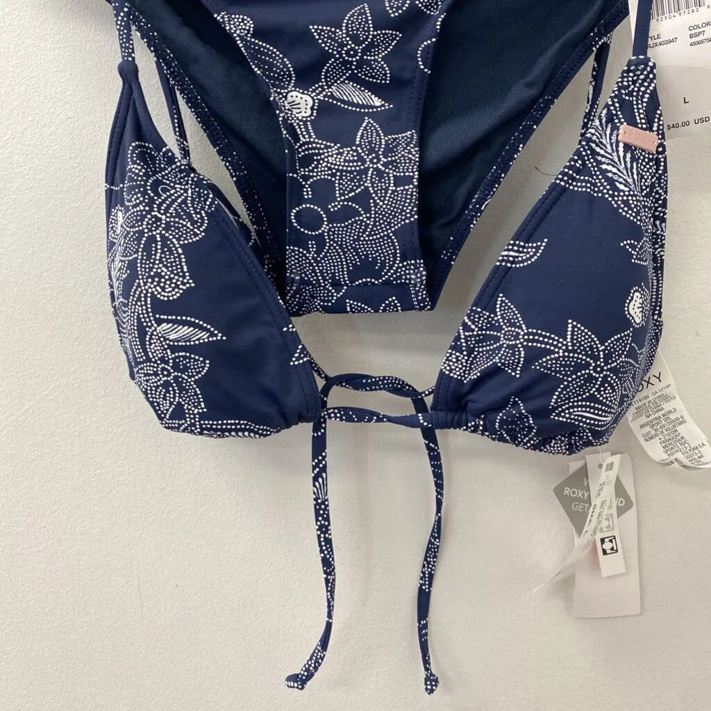 ROXY WOMEN'S ACTIVE SWIM navy white L sold by The Comeback product image thumbnail 4