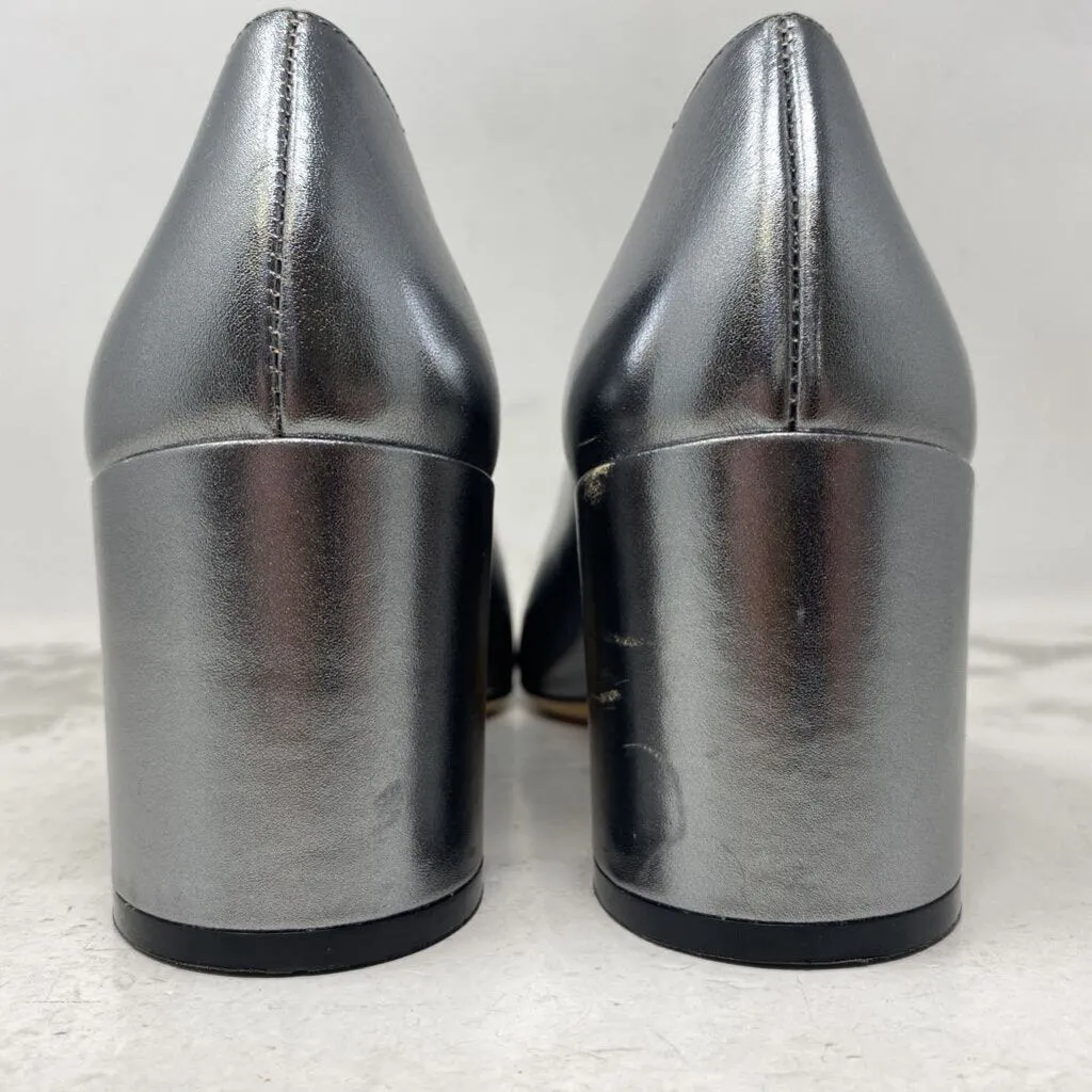 Salvatore Ferragamo WOMEN'S FOOTWEAR silver black 10 sold by The Comeback product image thumbnail 4