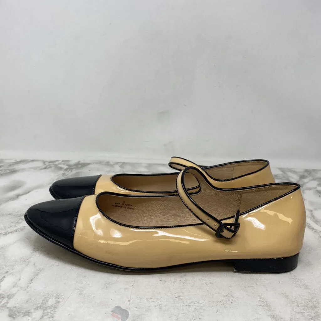 JEFFREY CAMPBELL WOMEN'S FLATS beige black 11 sold by The Comeback product image thumbnail 4