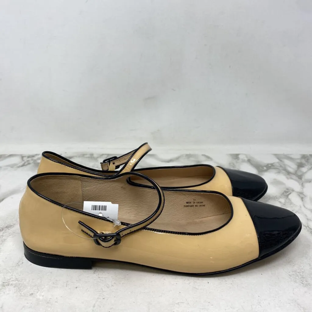 JEFFREY CAMPBELL WOMEN'S FLATS beige black 11 sold by The Comeback product image thumbnail 5