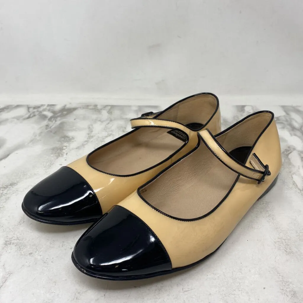 JEFFREY CAMPBELL WOMEN'S FLATS beige black 11 sold by The Comeback product image thumbnail 2