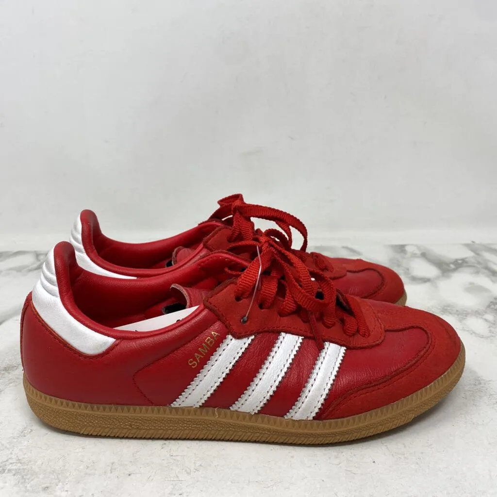 ADIDAS WOMEN'S SNEAKERS red 5.5 sold by The Comeback product image thumbnail 3