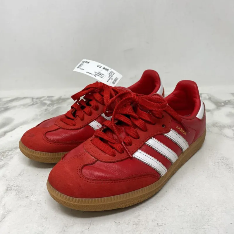 ADIDAS WOMEN'S SNEAKERS red 5.5 made by Adidas