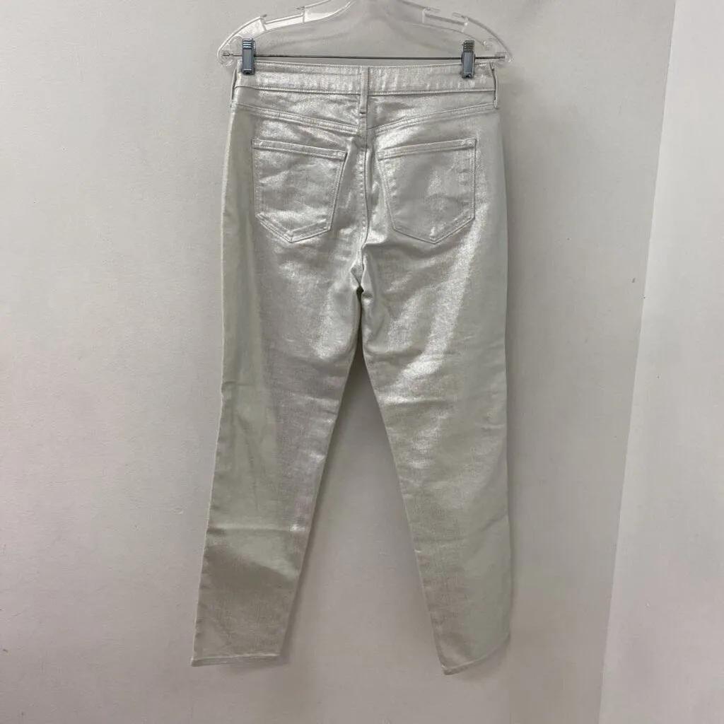 OLD NAVY WOMEN'S JEANS white silver 4 sold by The Comeback product image thumbnail 3