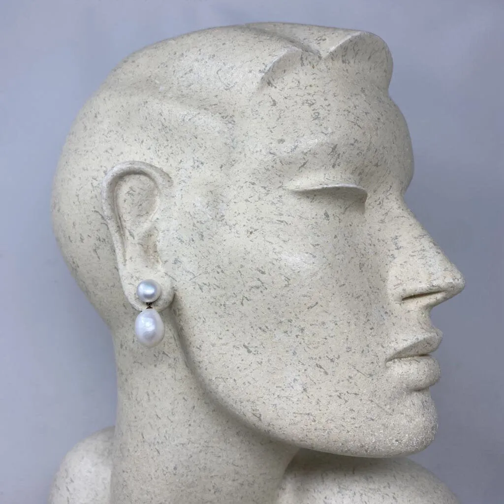 MEJURI WOMEN'S EARRINGS pearl sold by The Comeback product image thumbnail 2