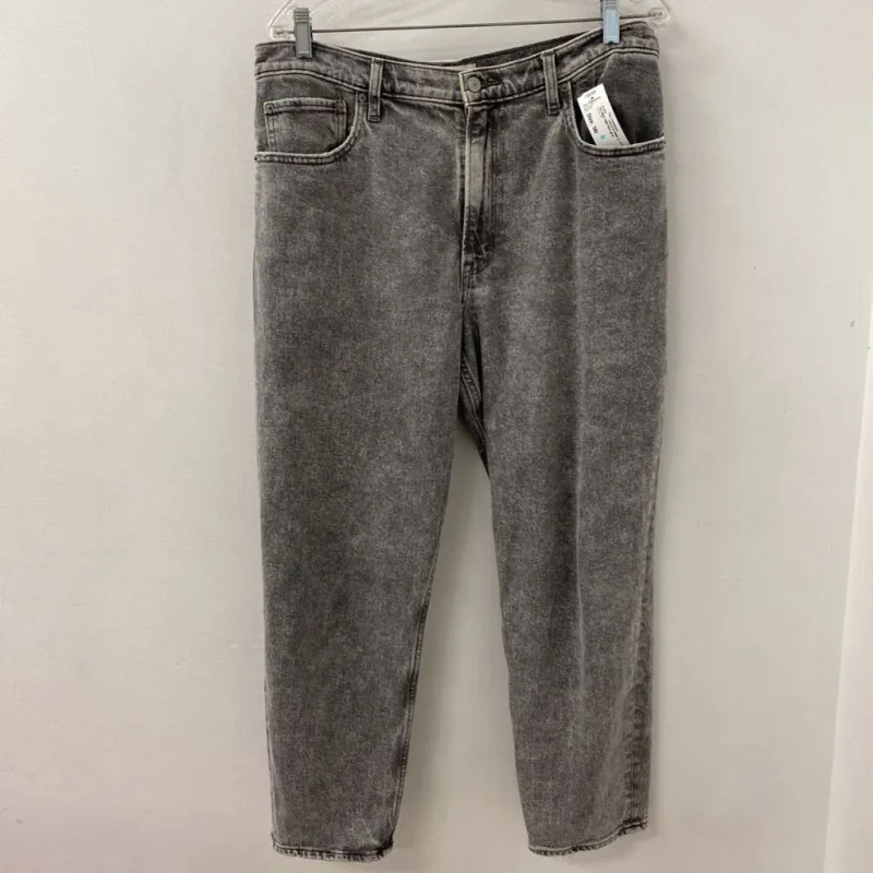ABERCROMBIE & FITCH WOMEN'S JEANS grey 14r made by Abercrombie & Fitch
