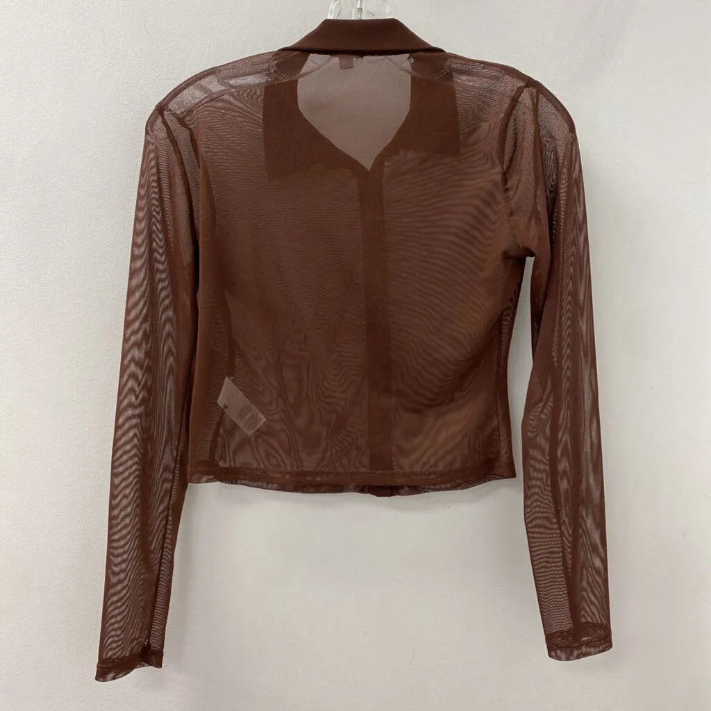garage WOMEN'S BLOUSE/SHIRT brown S sold by The Comeback product image thumbnail 2