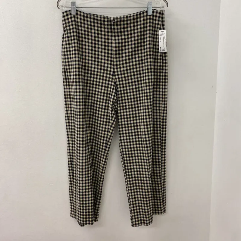 GAP WOMEN'S PANTS black cream 12 made by GAP