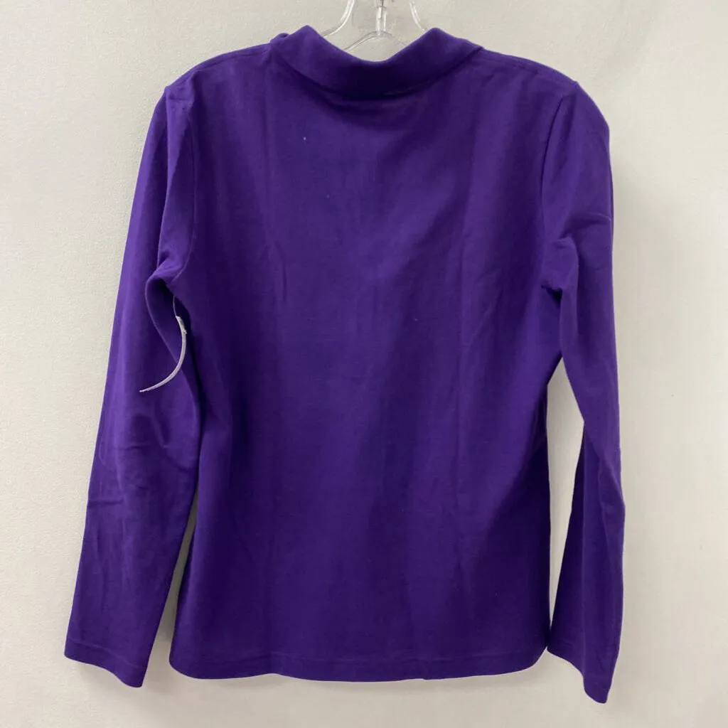 LACOSTE WOMEN'S TOP purple 10/12/42 sold by The Comeback product image thumbnail 2