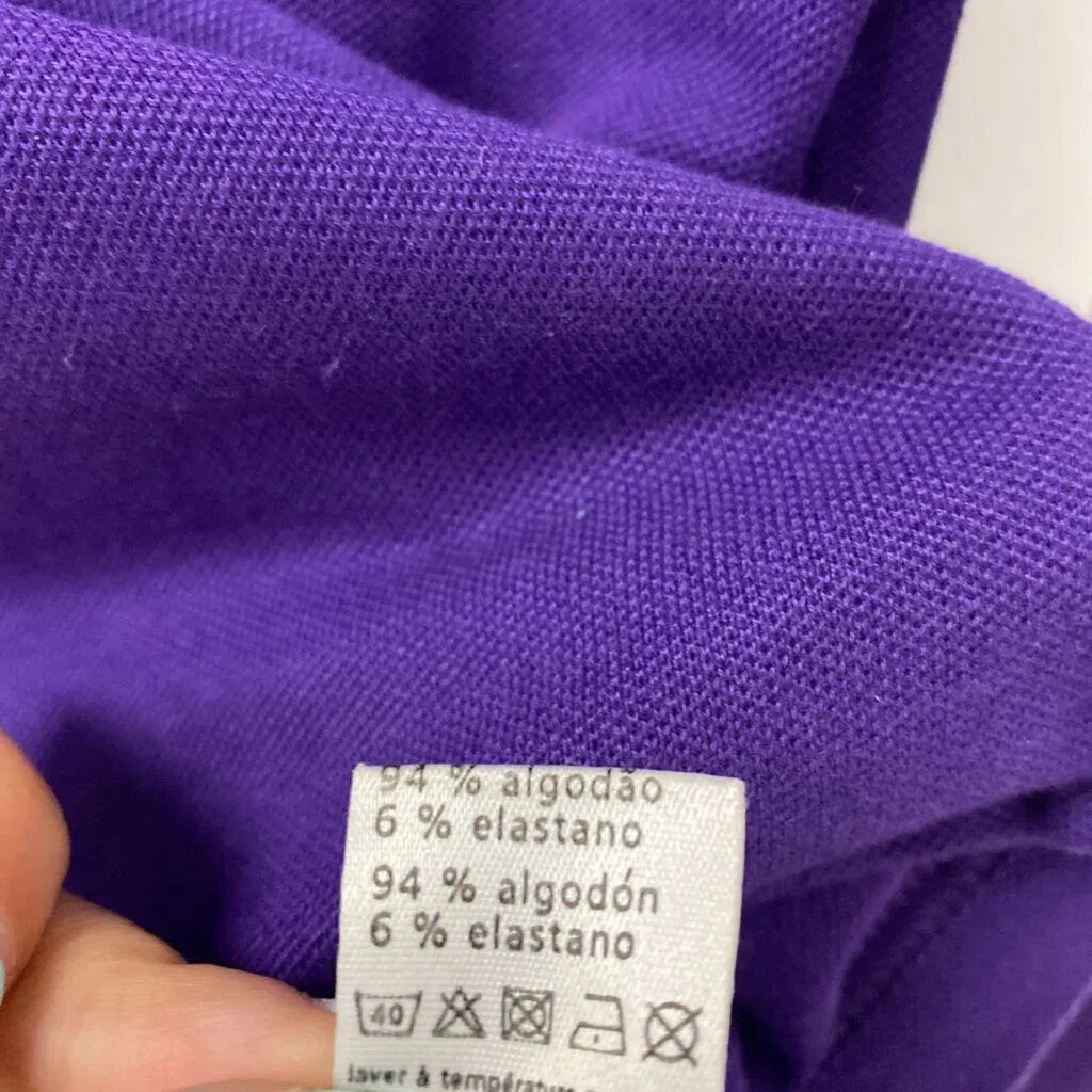 LACOSTE WOMEN'S TOP purple 10/12/42 sold by The Comeback product image thumbnail 3