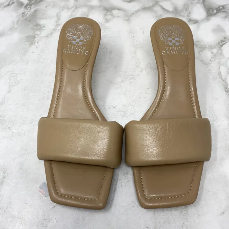 VINCE CAMUTO WOMEN'S FOOTWEAR beige 7.5 made by Vince Camuto