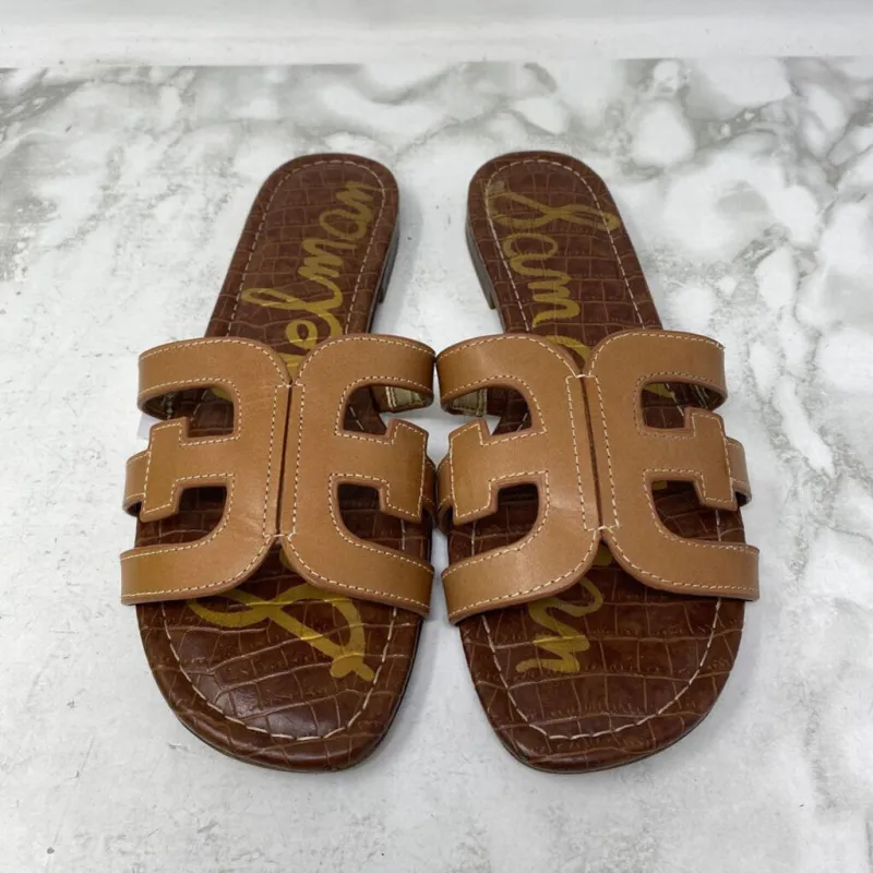 WOMEN'S SANDALS tan 9 made by The Comeback