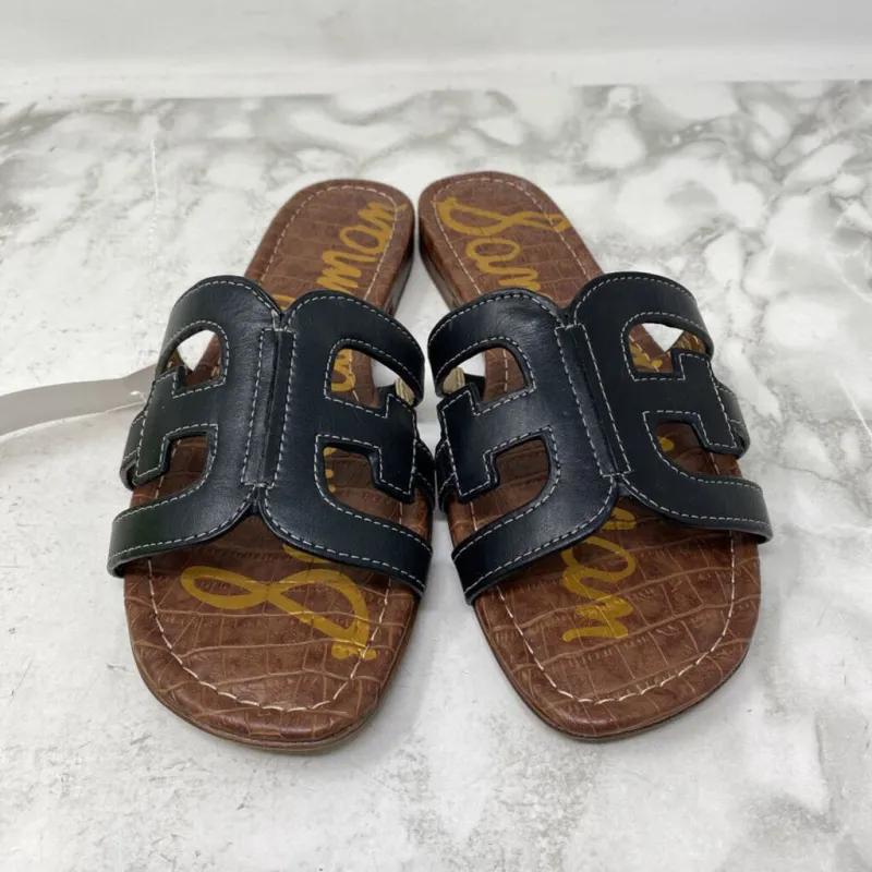 WOMEN'S SANDALS black 9 made by The Comeback
