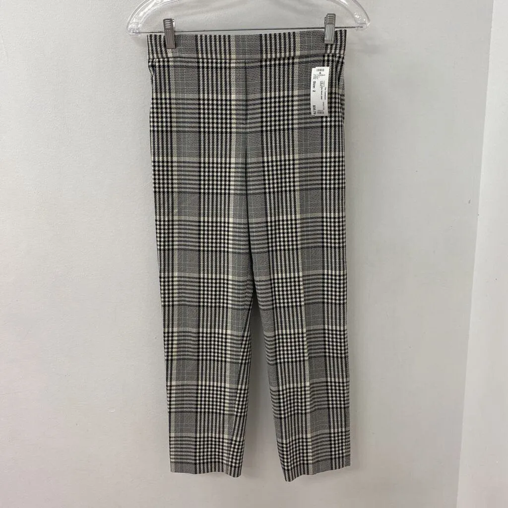 BABATON WOMEN'S PANTS white black plaid 2 sold by The Comeback