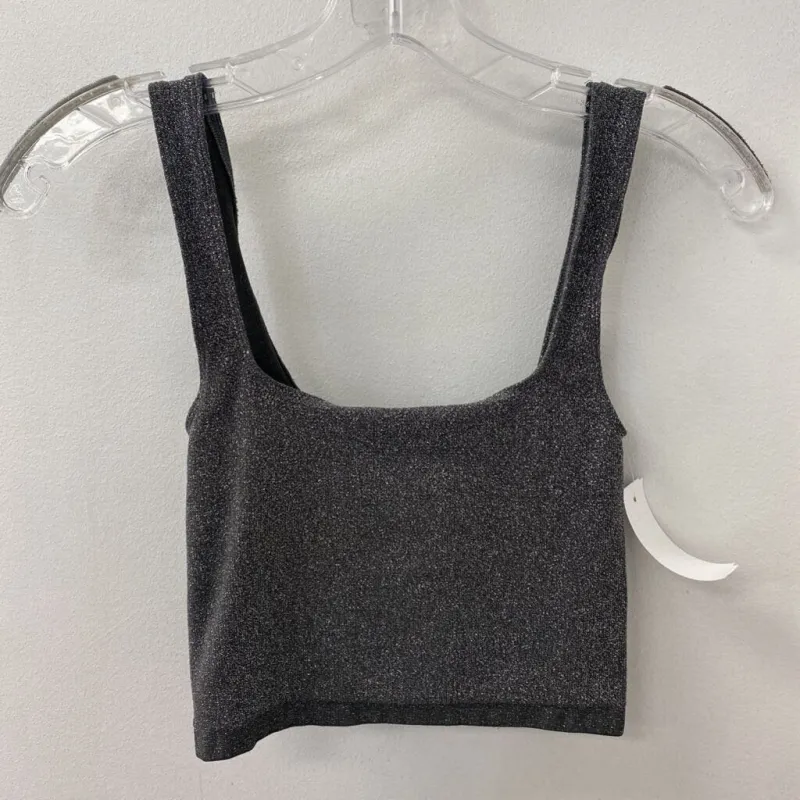 by Anthropologie WOMEN'S TANK/CAMI grey silver XXS/XS made by Anthropologie