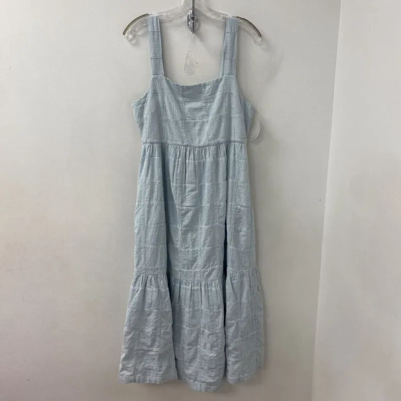 MADEWELL WOMEN'S DRESS blue white 10 made by The Comeback