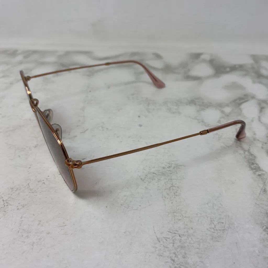 RAY-BAN WOMEN'S SUNGLASSES rose gold sold by The Comeback product image thumbnail 3