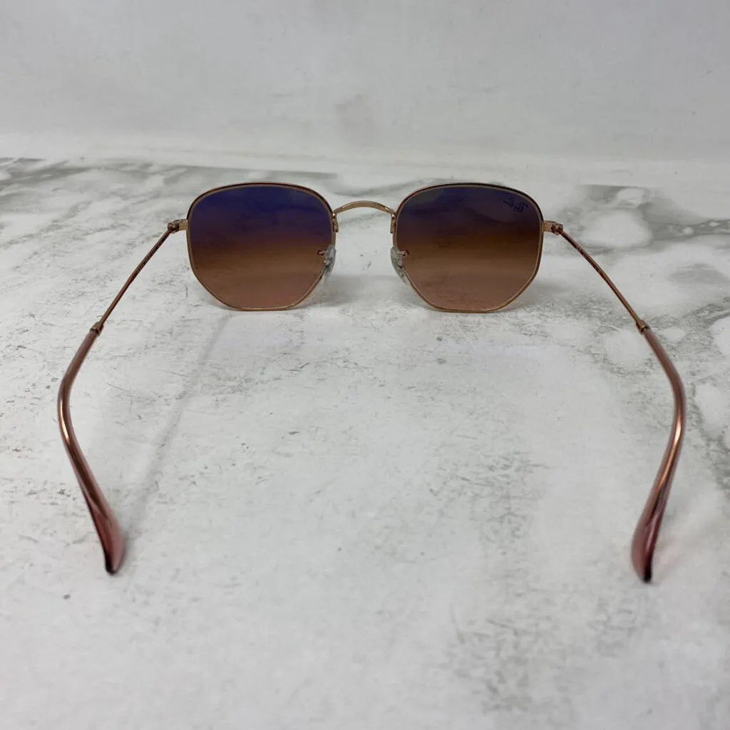 RAY-BAN WOMEN'S SUNGLASSES rose gold sold by The Comeback product image thumbnail 4