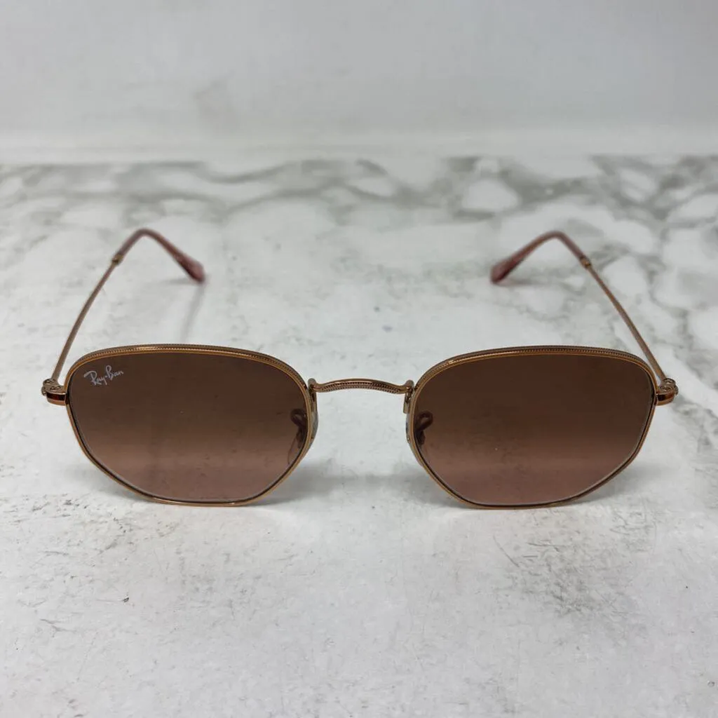 RAY-BAN WOMEN'S SUNGLASSES rose gold sold by The Comeback product image thumbnail 2