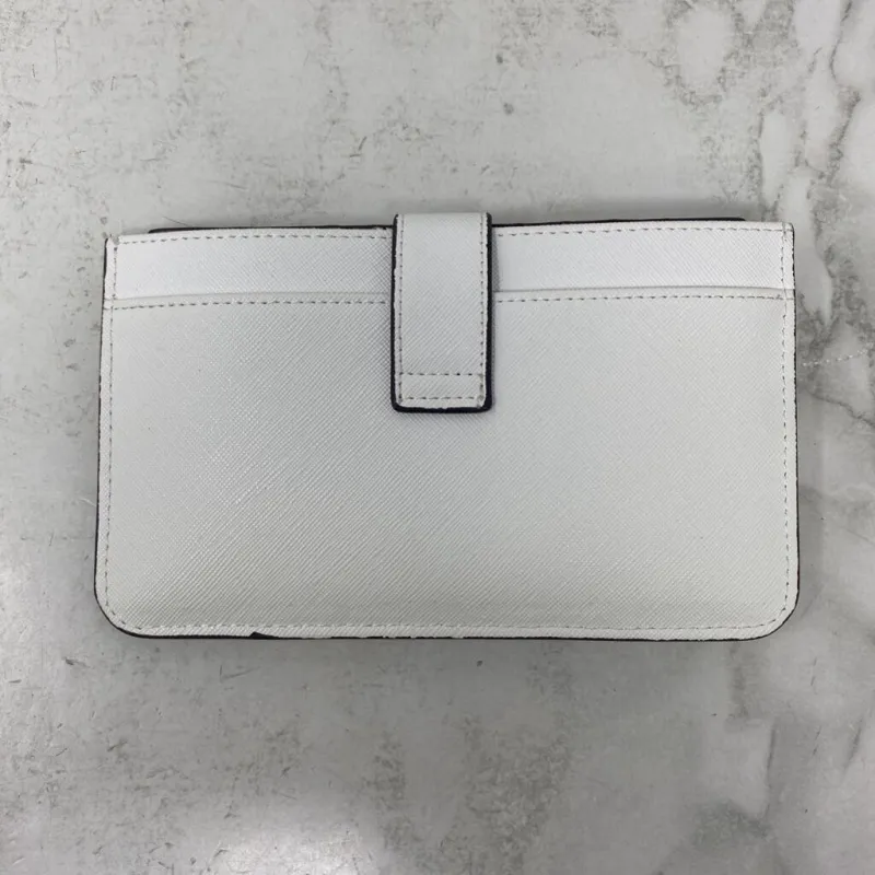 CELINE DION WOMEN'S WALLET/WRISTLET white silver made by The Comeback