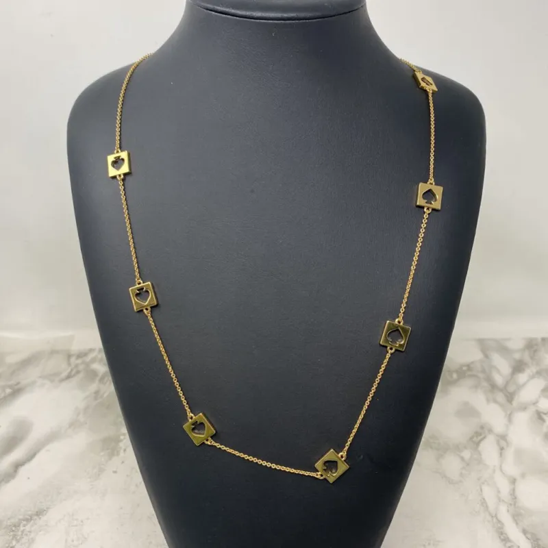 KATE SPADE WOMEN'S NECKLACE gold made by Kate Spade