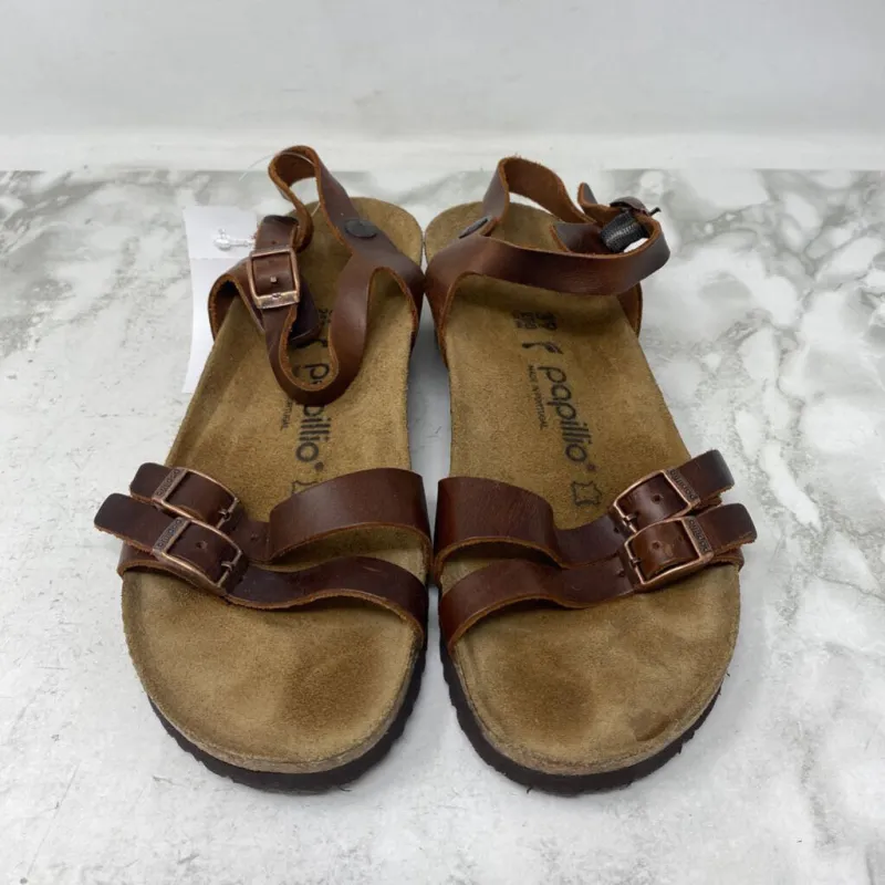WOMEN'S SANDALS chestnut 39 made by The Comeback